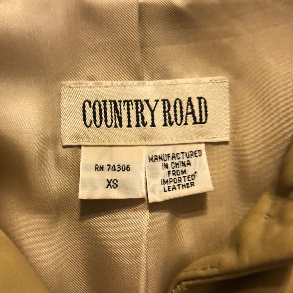 Country Road Leather Jacket - Picture 3 of 5